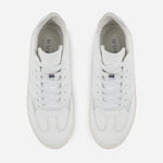 Tenis Sneakers willow de cuero para mujer - Blanco