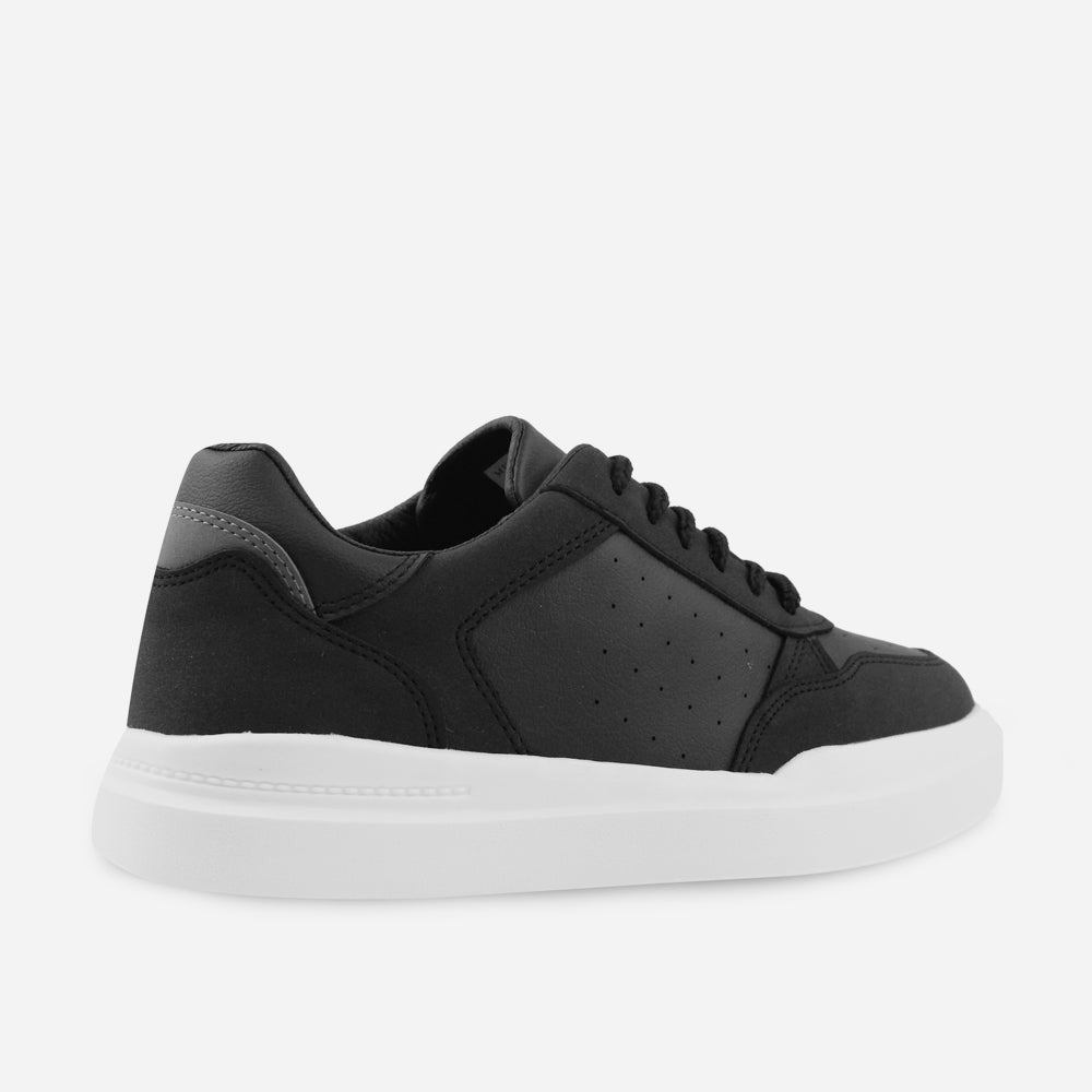 Tenis Sneakers kalet de sintético para hombre - Negro