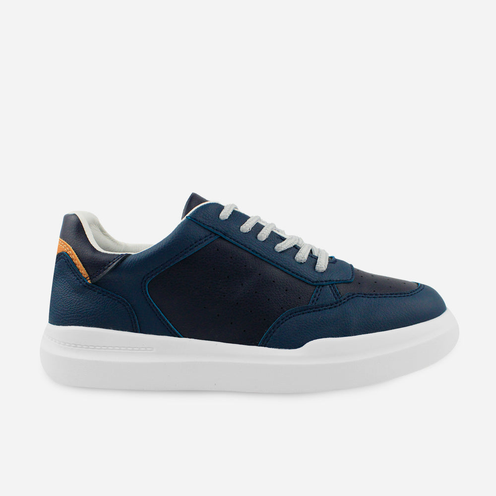 Tenis Sneakers kalet de sintético para hombre - Azul