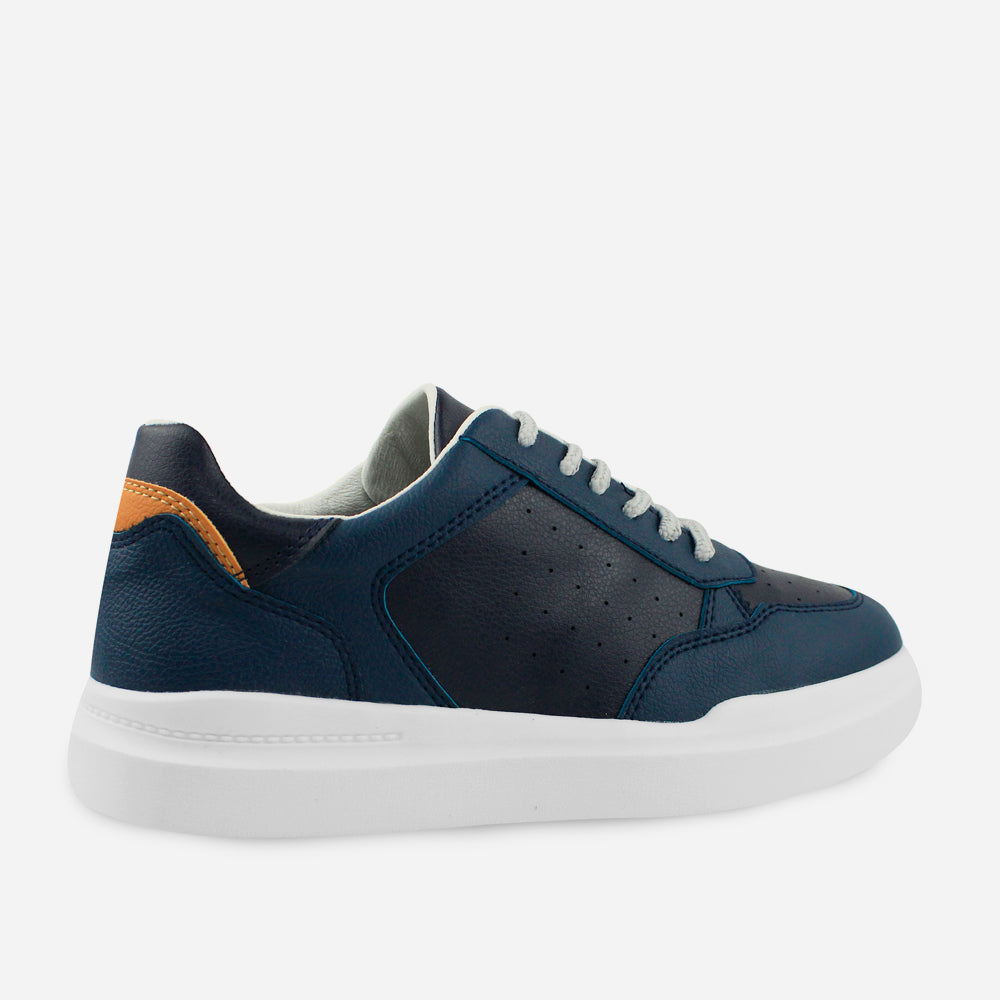 Tenis Sneakers kalet de sintético para hombre - Azul