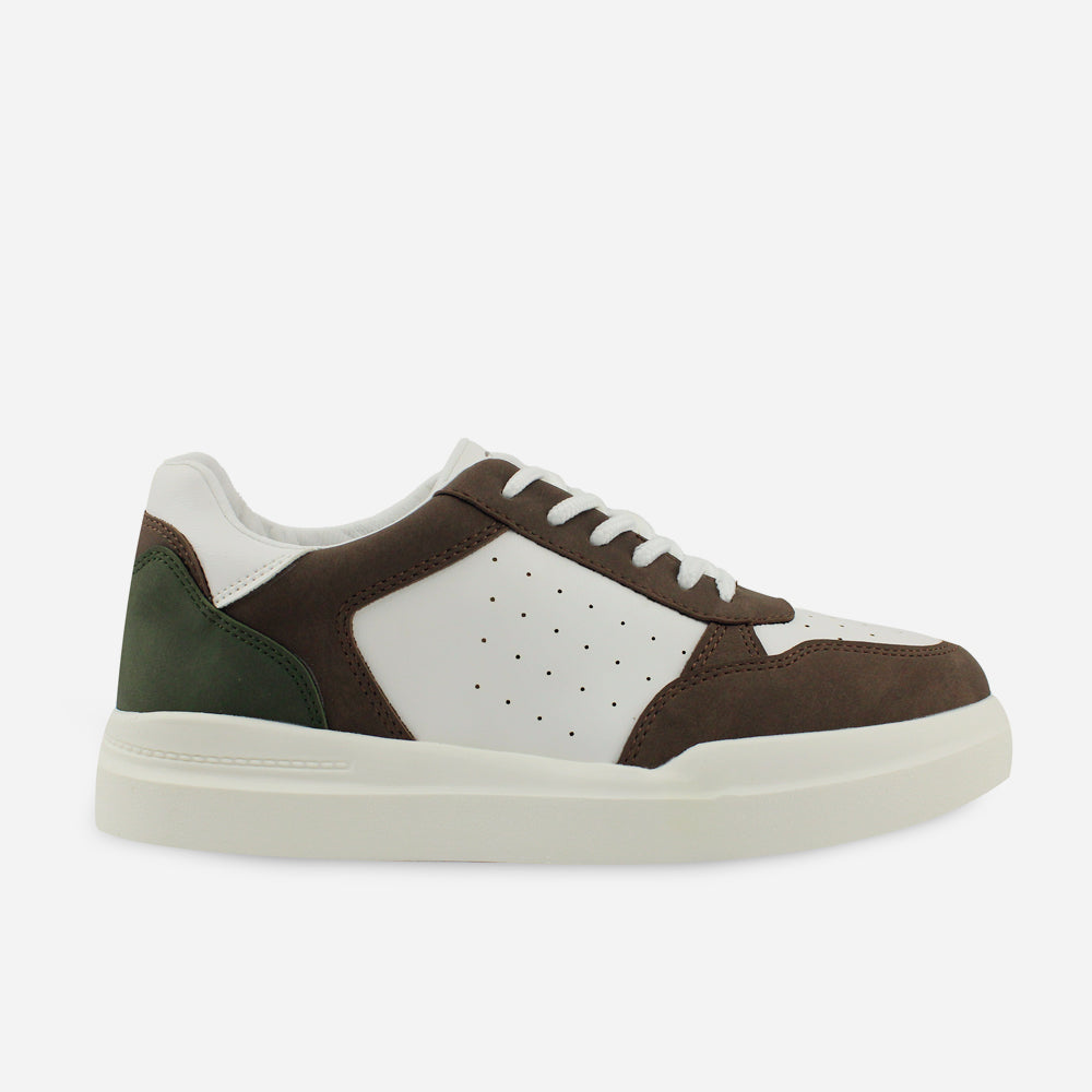 Tenis Sneakers kalet de sintético para hombre - Café