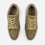 Tenis Sneakers flor de sintético para hombre - Café