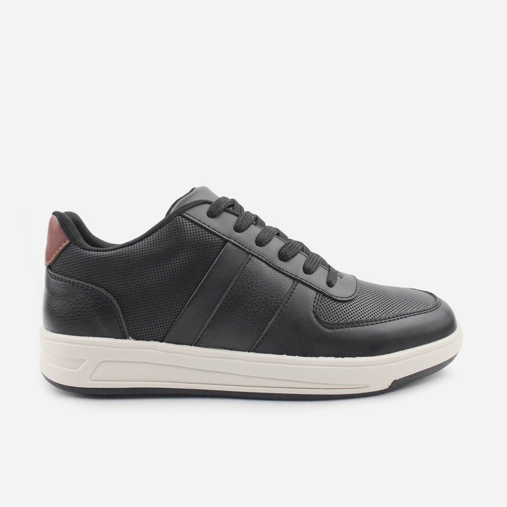 Tenis Sneakers appolo de sintético para hombre - Negro