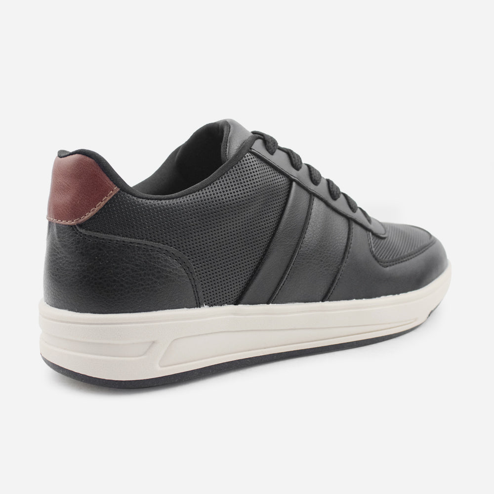 Tenis Sneakers appolo de sintético para hombre - Negro
