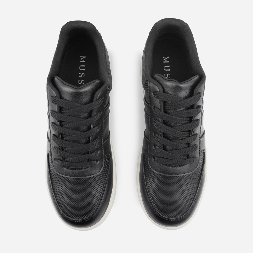Tenis Sneakers appolo de sintético para hombre - Negro