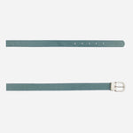 Correa theodora de cuero para mujer - Azul