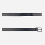 Correa thomas de cuero para hombre - Negro