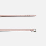 Correa tania de cuero para mujer - Rosado