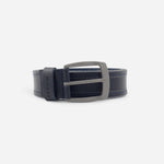 Correa brandon de cuero para hombre - Azul