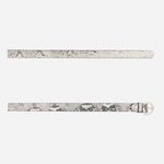 Correa hortensia de cuero para mujer - Culebra negro