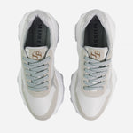 Tenis con plataforma shera de textil para mujer - Gris