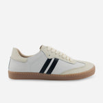 Tenis Sneakers lila de cuero para mujer - Hueso