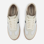 Tenis Sneakers lila de cuero para mujer - Hueso