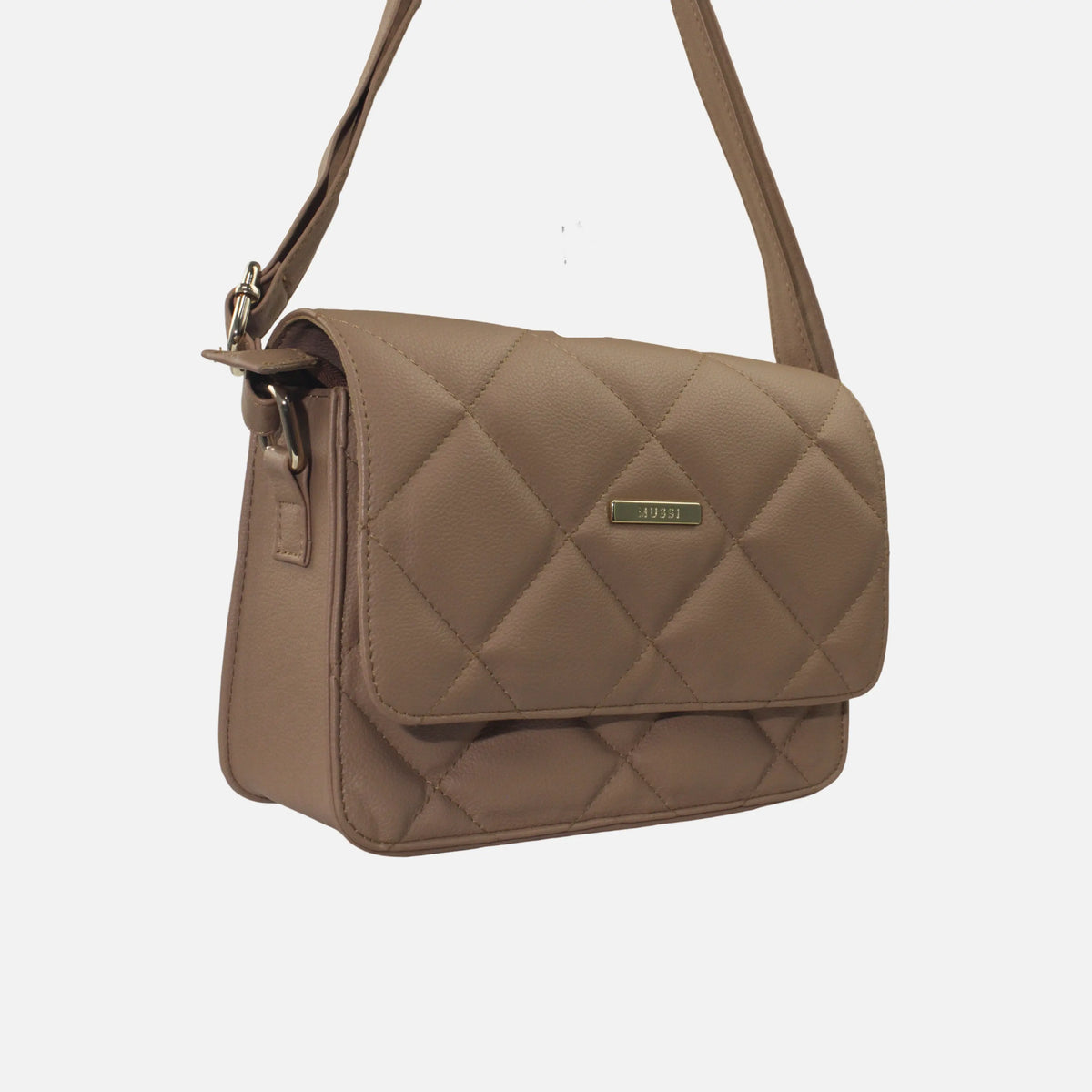 Bolso manos libres elani de sintético para mujer - Almendra