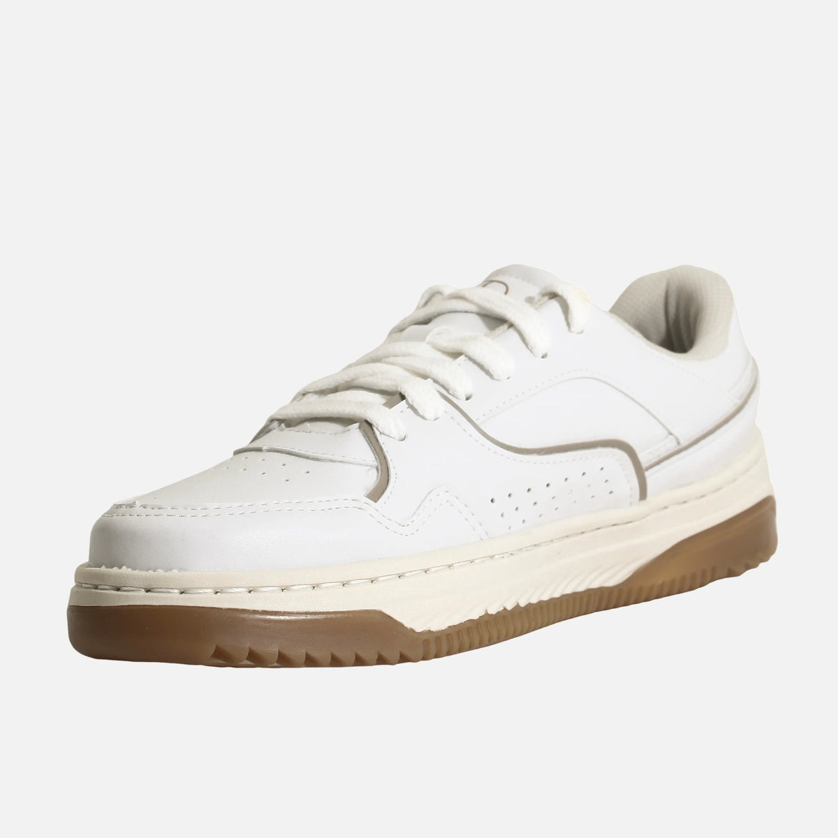 Tenis matteo de sintético para hombre - Blanco