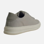 Tenis alessandro de cuero para hombre - Gris