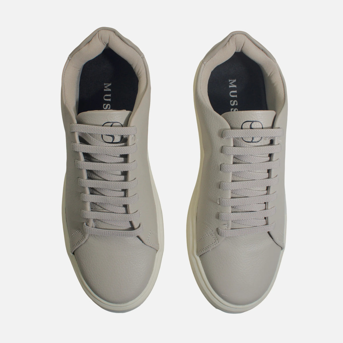 Tenis alessandro de cuero para hombre - Café