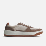 Tenis mephis de cuero para hombre - Beige