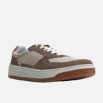 Tenis mephis de cuero para hombre - Beige