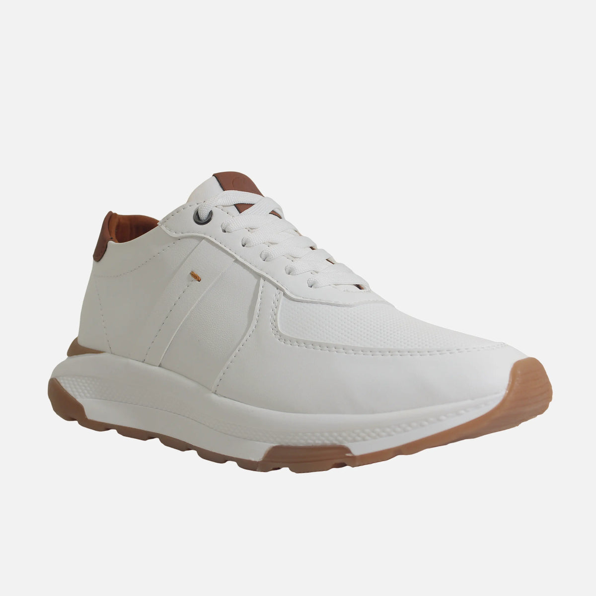 Tenis con plataforma ribot de sintético para hombre - Hueso