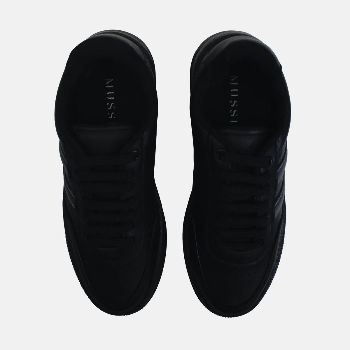 Tenis iman de sintético para hombre - Negro