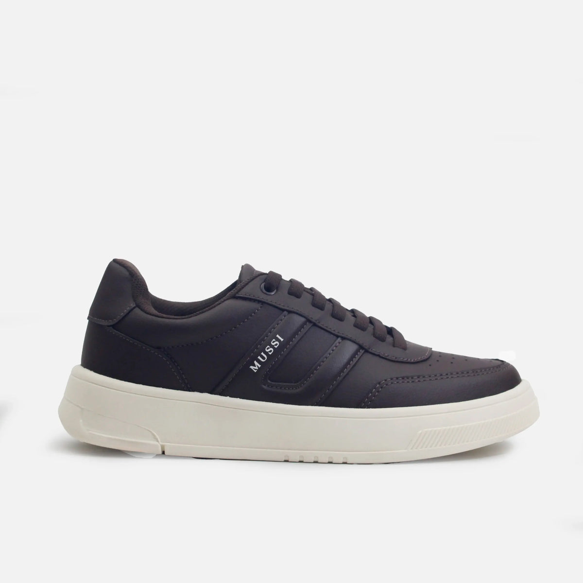 Tenis iman de sintético para hombre - Café