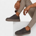 Tenis lucian de sintético para hombre - Gris
