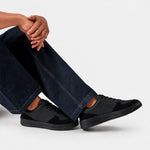 Tenis franco de textil para hombre - Negro