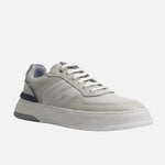 Tenis ivar de cuero para hombre - Gris