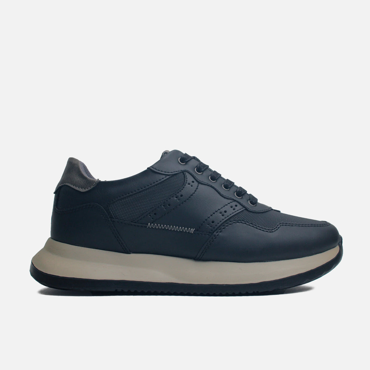 Tenis maxel de sintético para hombre - Negro