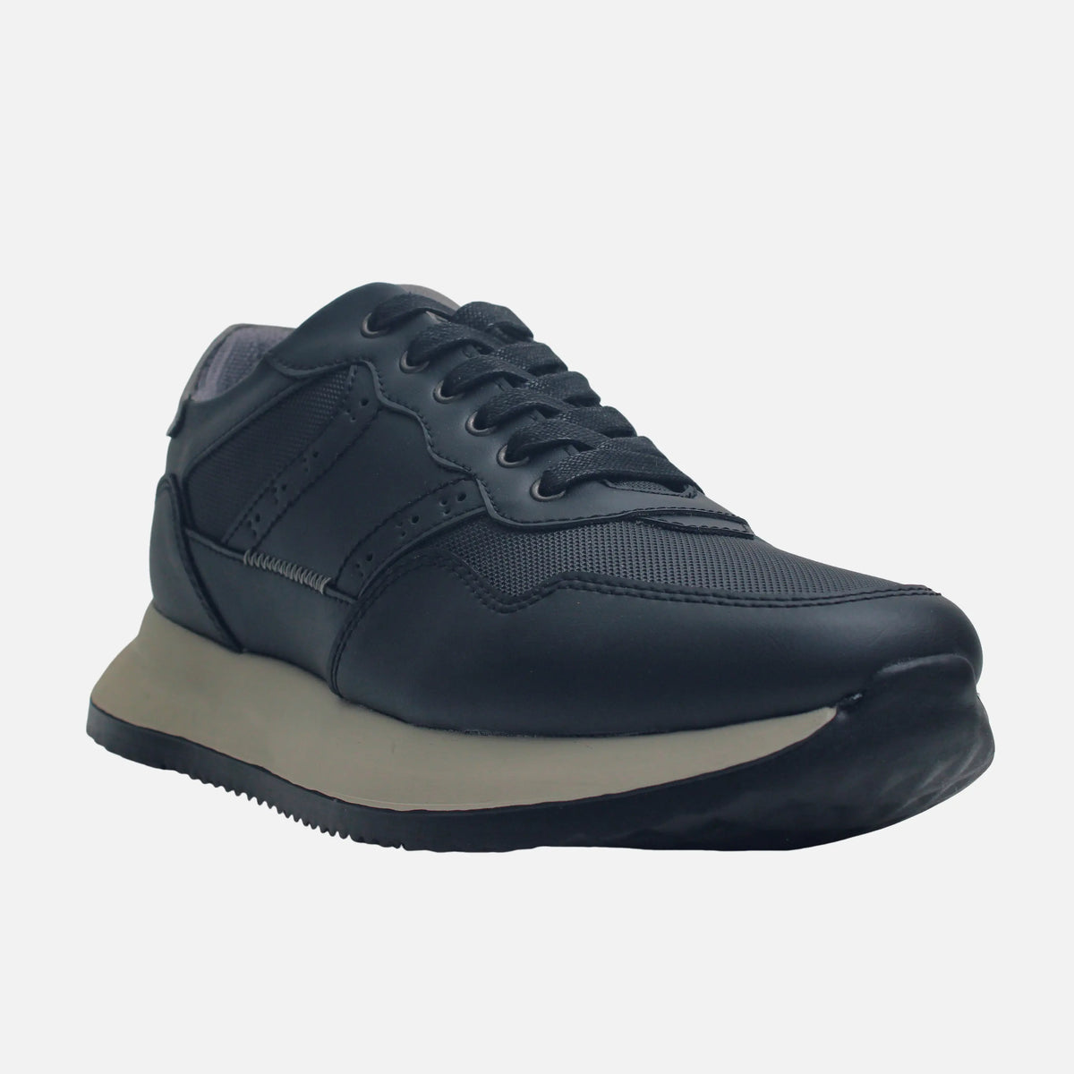 Tenis maxel de sintético para hombre - Negro