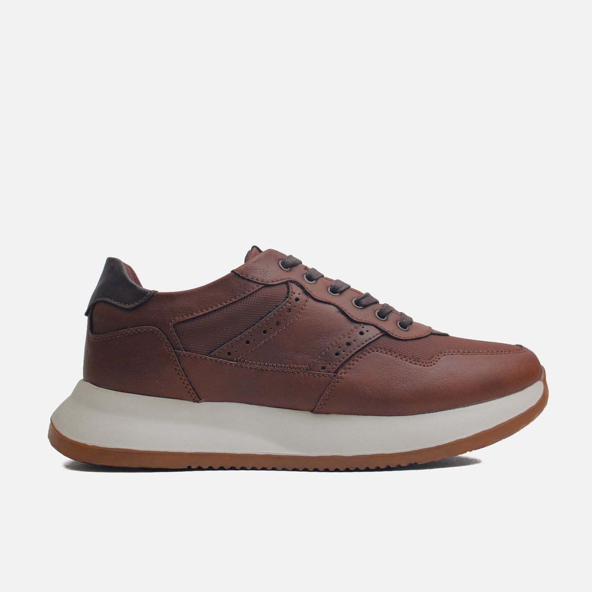 Tenis maxel de sintético para hombre - Miel
