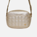 Bolso manos libres madison de sintético para mujer - Oro