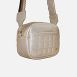 Bolso manos libres madison de sintético para mujer - Oro