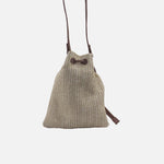 Cartera zazi de textil para mujer - Miel