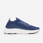 Tenis Sneakers sima de textil para mujer - Azul