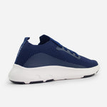 Tenis Sneakers sima de textil para mujer - Azul