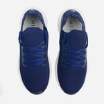 Tenis Sneakers sima de textil para mujer - Azul