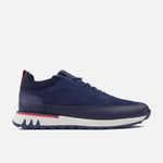 Tenis marcus de cuero para hombre - Azul