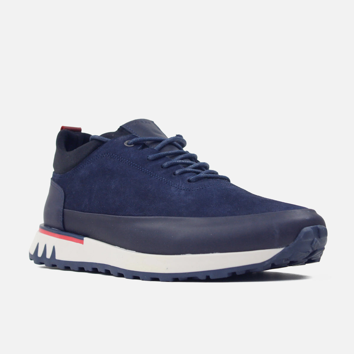 Tenis marcus de cuero para hombre - Azul