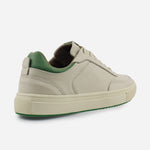 Tenis Oxfords brown de cuero para hombre - Beige