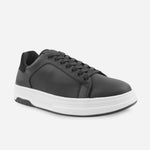Tenis Sneakers davis de sintético para hombre - Negro