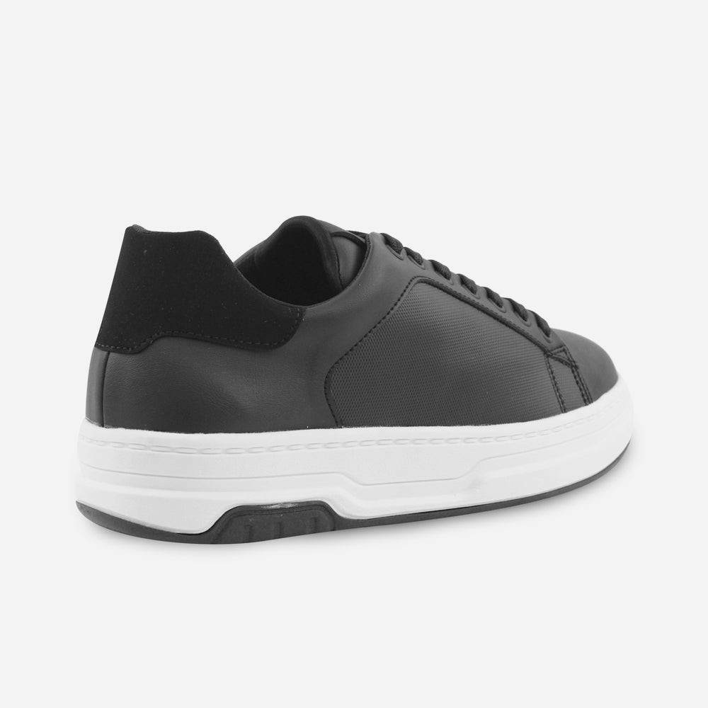 Tenis Sneakers davis de sintético para hombre - Negro