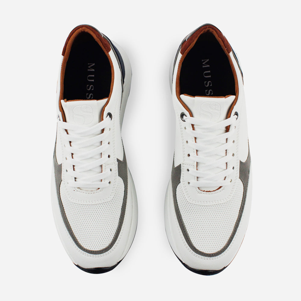 Tenis Sneakers levi de sintético para hombre - Hueso