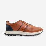 Tenis Sneakers ronn de cuero para hombre - Miel
