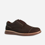 Tenis Oxfords odin de cuero para hombre - Café