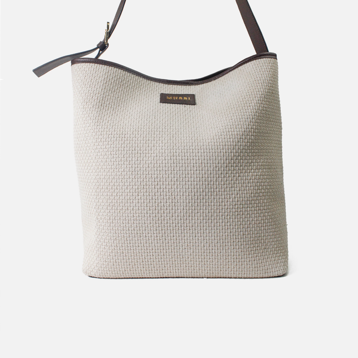 Cartera kemba de textil para mujer - Café