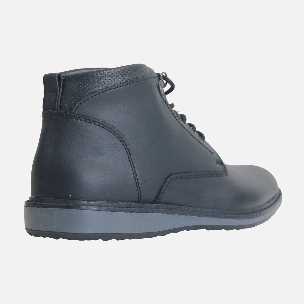 Botin plano russel de sintético para hombre - Negro
