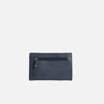 Billetera nev de cuero para mujer - Gris