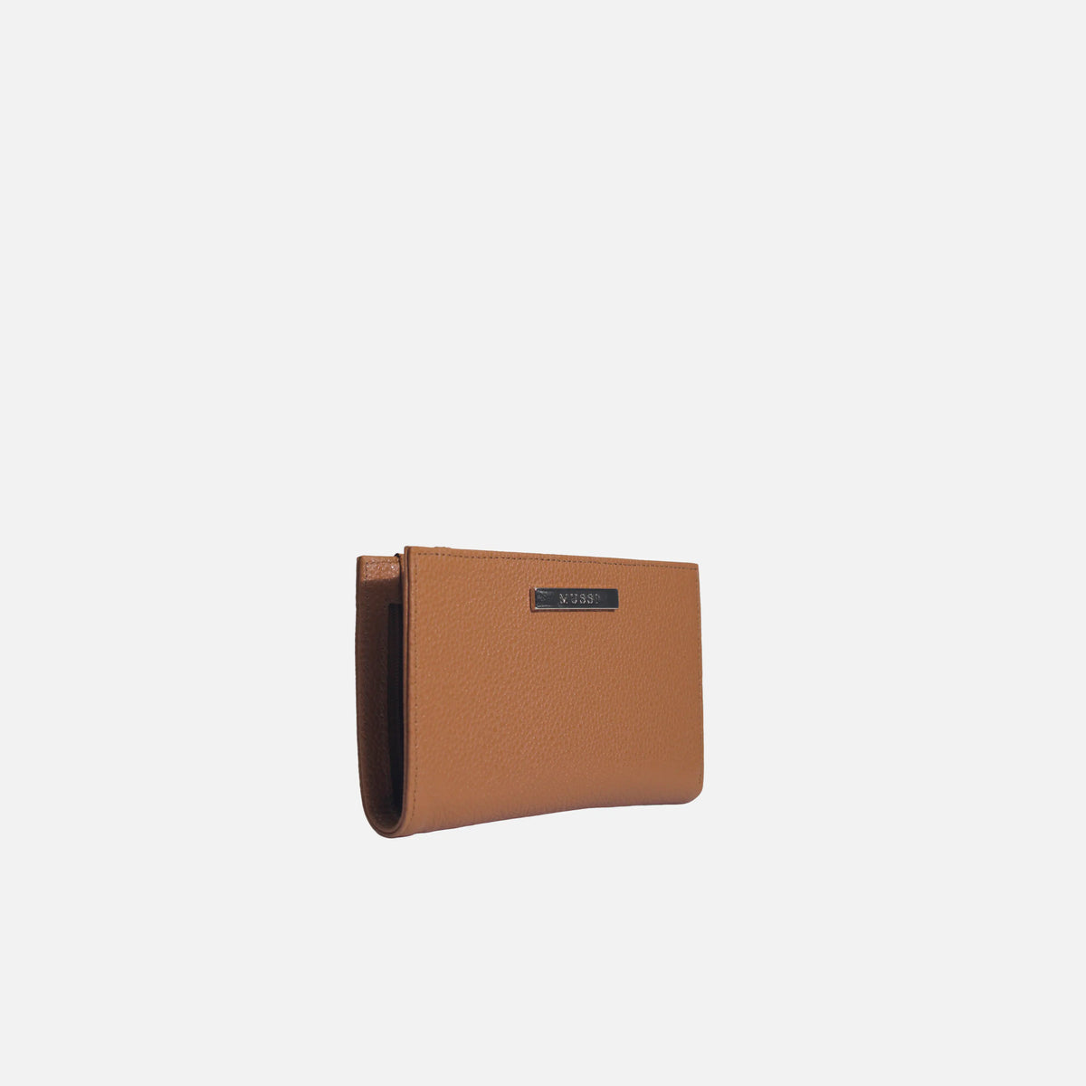 Billetera nev de cuero para mujer - Miel